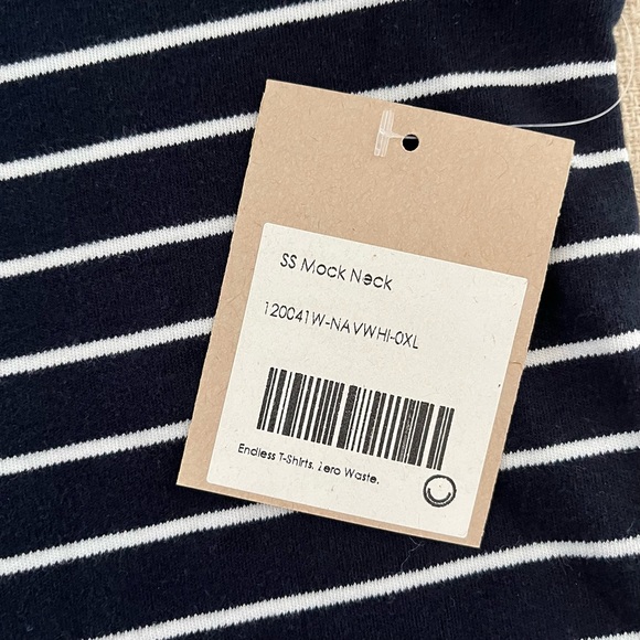 NWT For Days Forever Mock Neck Tee - Picture 8 of 10